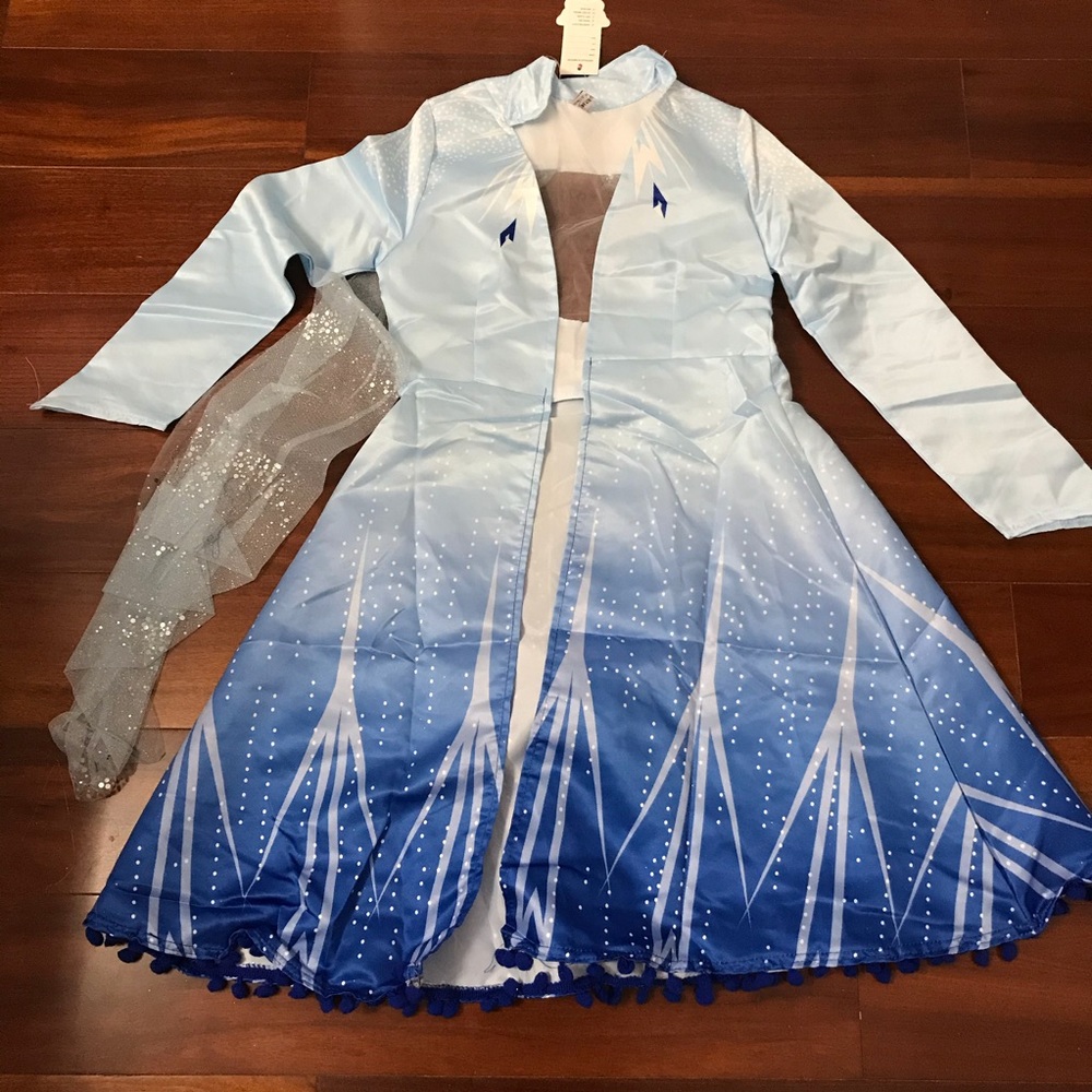 Frozen Elsa Costume coat - Picture 5 of 8